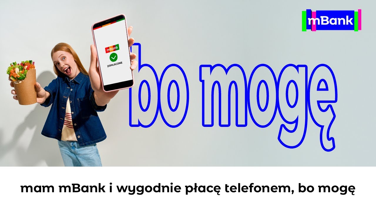 Dominika for MBank campaign.